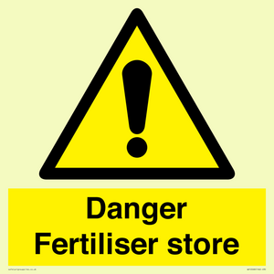 Danger Fertiliser store